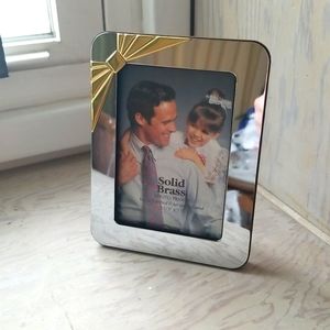 Solid Brass Photo Frame 3 1/2" x 5"